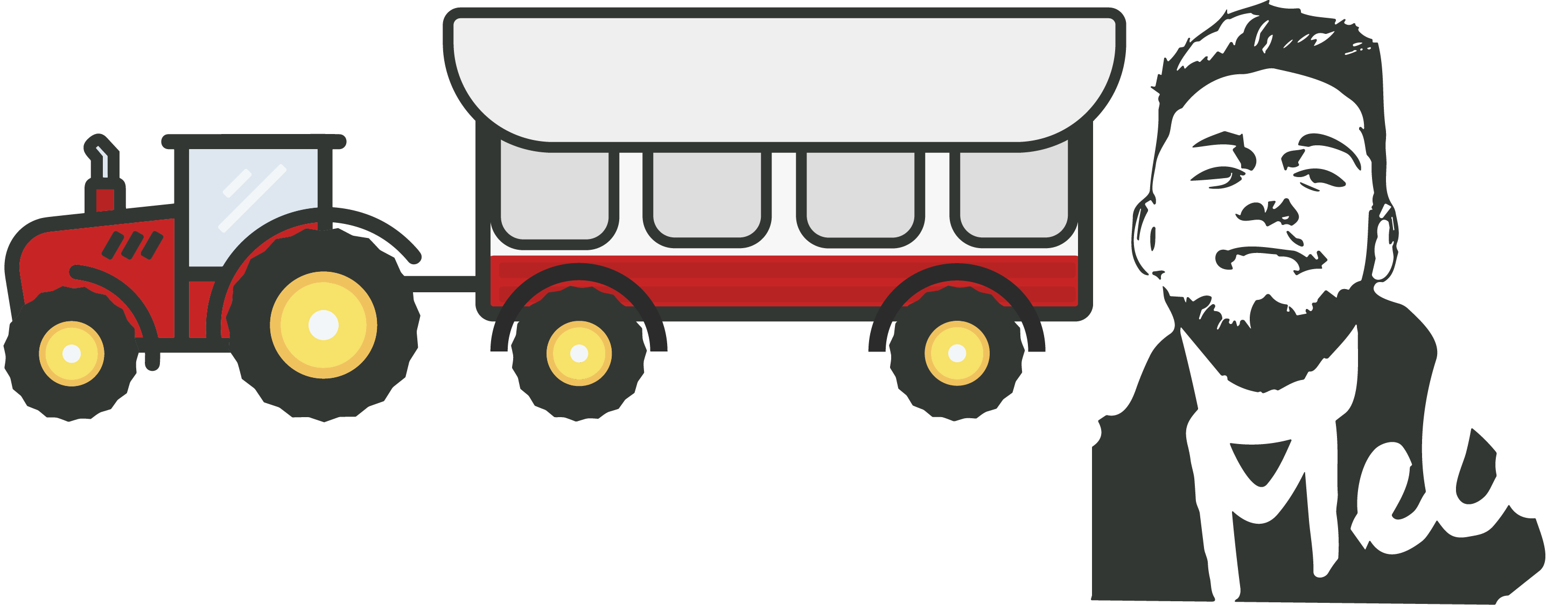 Planwagenfahrt Mele